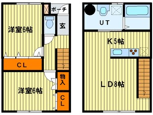 フロ－ラの物件間取画像